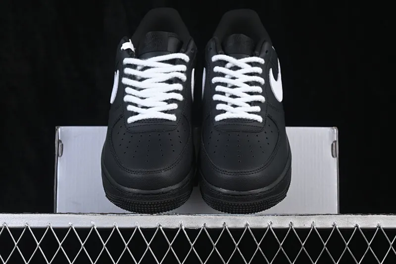 All categories Nk Air Force 1 Air Force series Nk Air Force 1 Low Air Force low-top Nike Air Force 1'07 Low Two-dimensional theme Black and white hook Air Force 1 low-top casual sneakers ZH0316-100